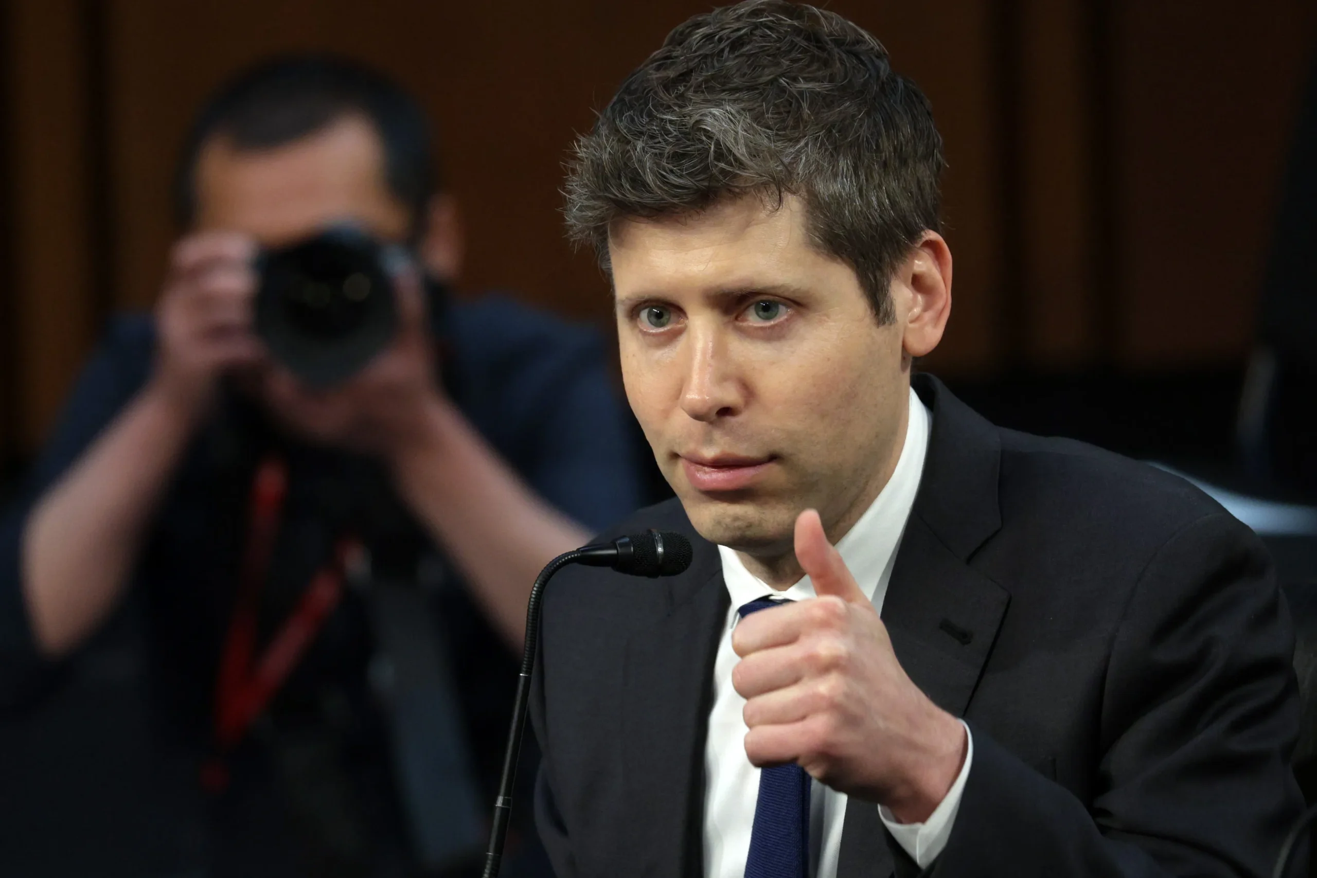 Sam Altman en el Senado de EE.UU.