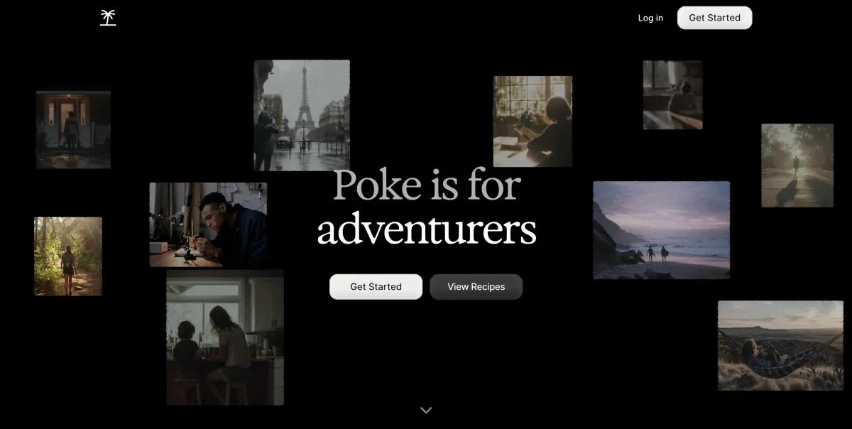 Interfaz de Poke en Apple Messages for Business