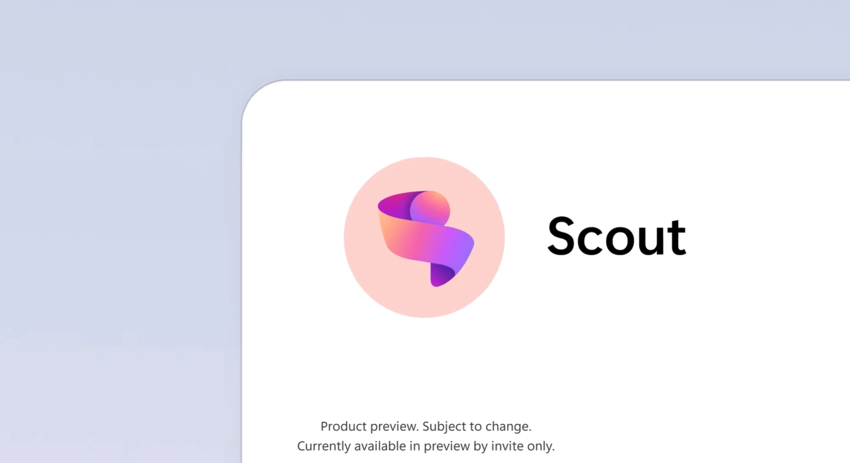 Scout agente personal Microsoft 365 Build 2026