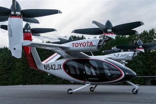 Prototipo del taxi aéreo eléctrico S4 de Joby Aviation