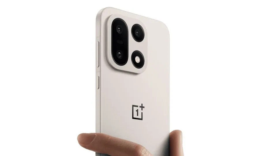 Logotipo de OnePlus sobre un smartphone
