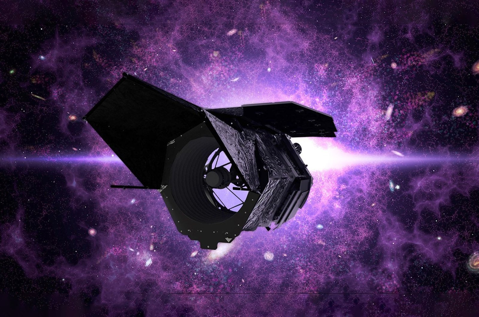 El telescopio espacial Nancy Grace Roman de la NASA antes de su lanzamiento