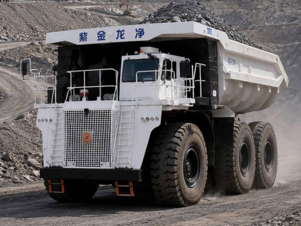 Camión minero eléctrico ZL230E de Zijin Longking