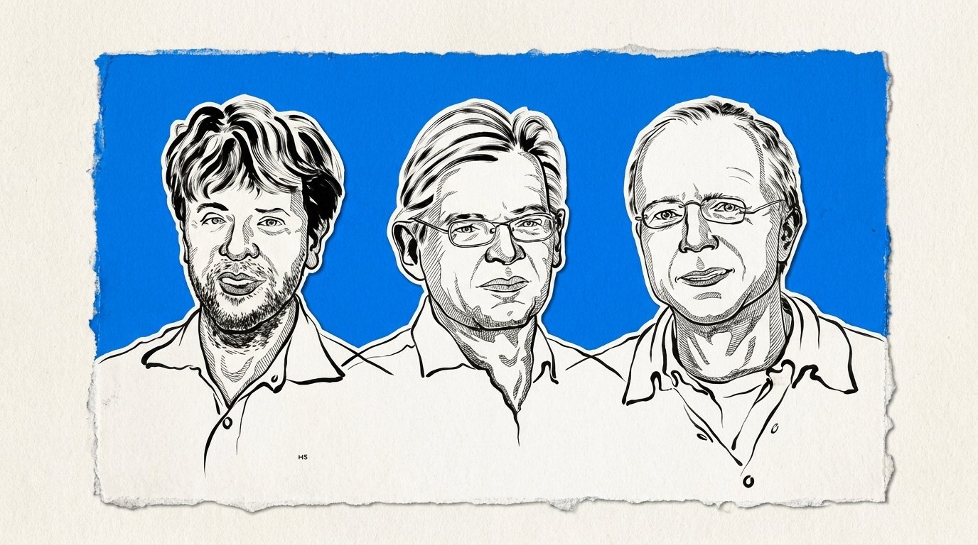 Karl Deisseroth, Peter Hegemann y Georg Nagel, ganadores del Premio Nobel de Fisiología o Medicina 2026