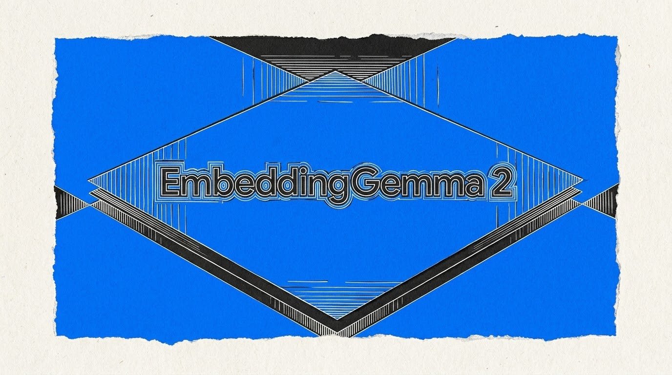 EmbeddingGemma 2, el modelo abierto de Google DeepMind para búsqueda multimodal en el dispositivo